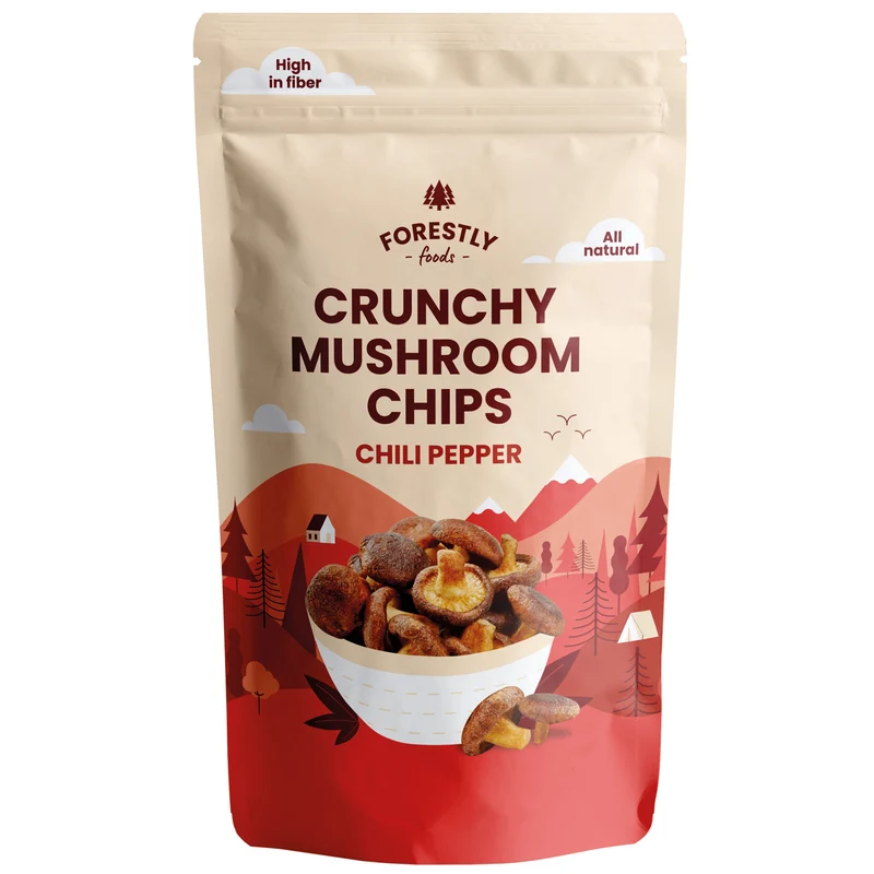 Svampchips, chili, 50 g