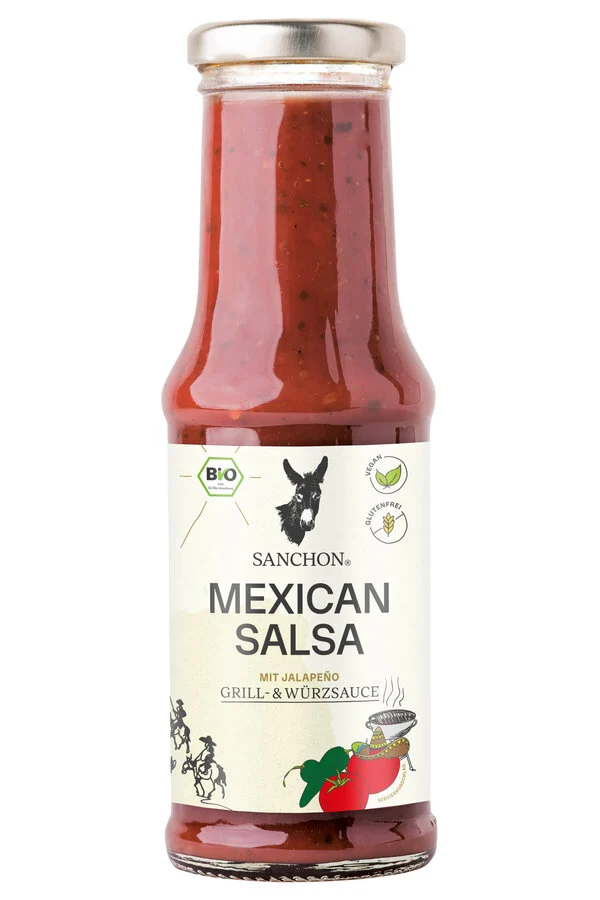 Økologisk Mexicansk Salsa - 210G - Sanchon