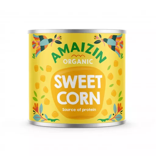 Økologiske Dåsemajs - 200G - Amaizin