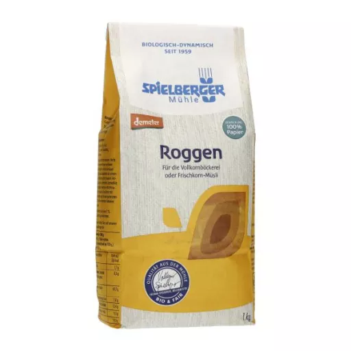 Biodynamisk Hel Rug - 1000G - Spielberger Mühle