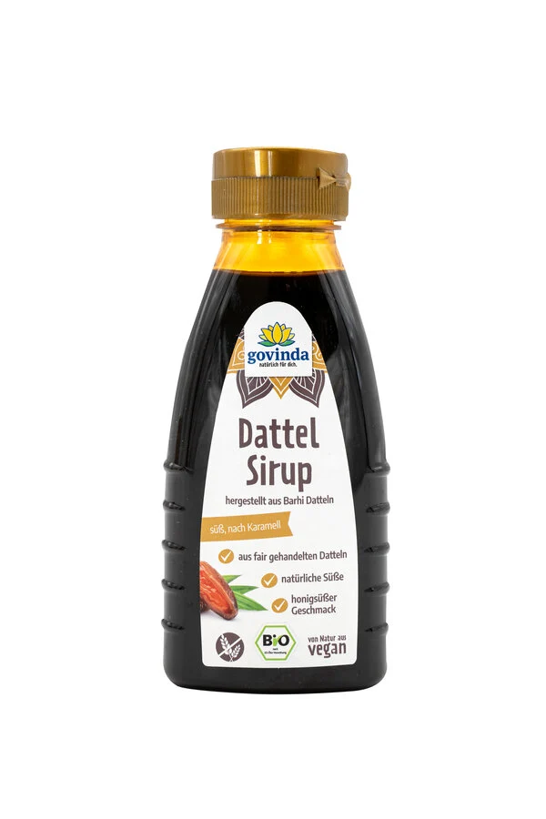 Økologisk Barhi Daddelsirup - 250G - Govinda