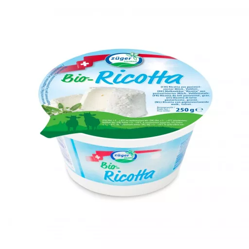 Økologisk Ricotta - 250G - Züger Frischkäse