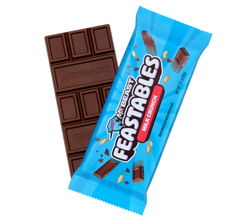Mr. Beast Feastables Milk Crunch