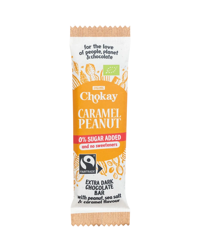 Chokay Bio Snackbar Caramel Peanut