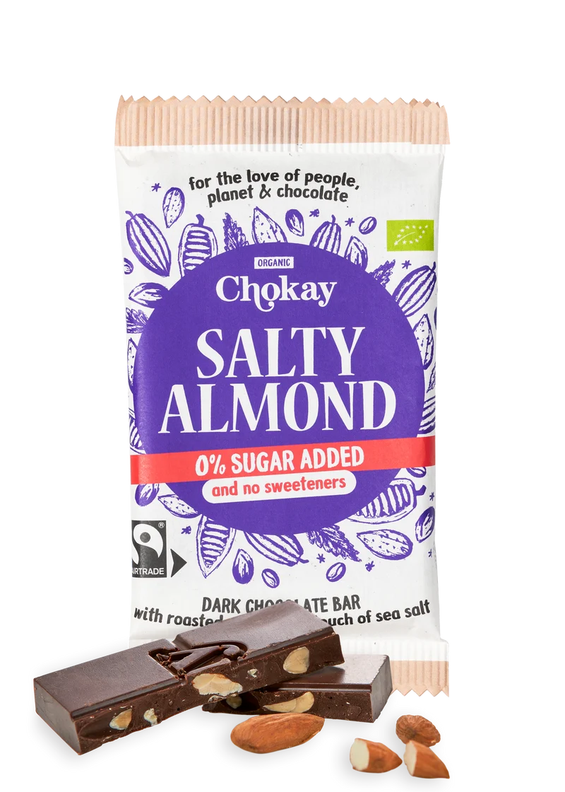 Chokay BIO Bar Dark Salty Almond