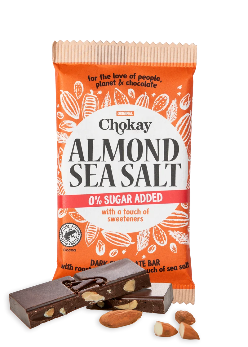 Chokay Bar Dark Almond Sea Salt