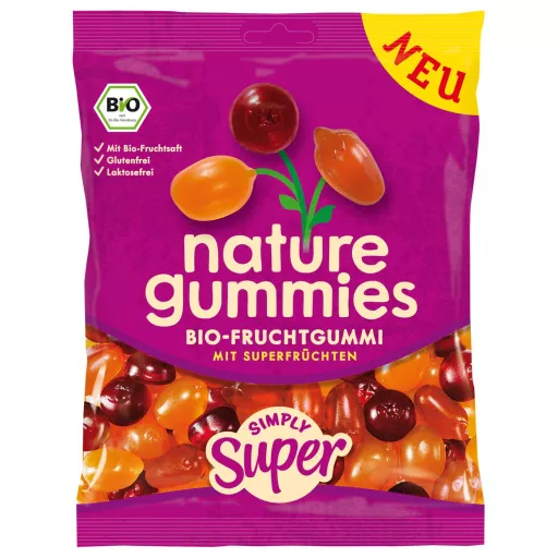 Økologiske Simply Super Gummies - 120G - Nature Gummies