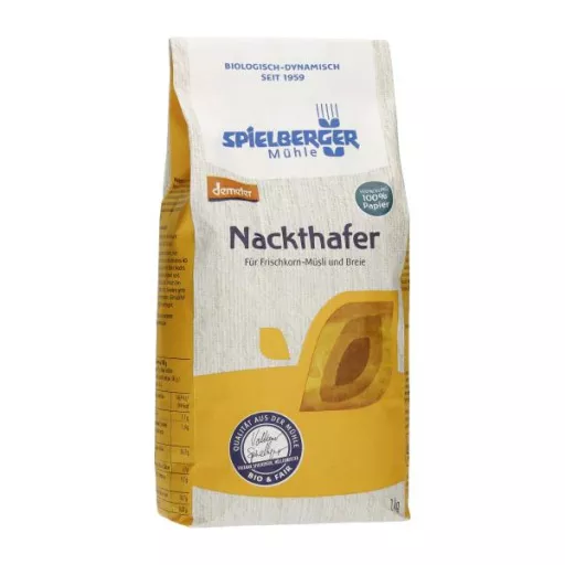 Biodynamiske Naked Oats - 1000G - Spielberger Mühle