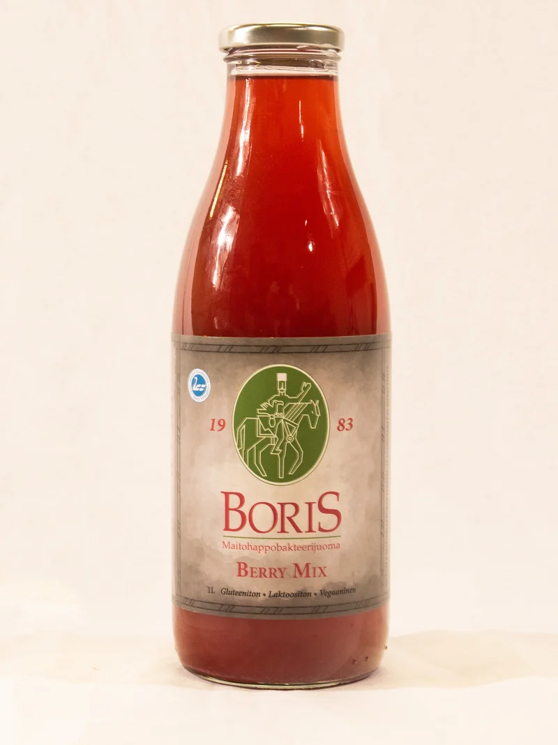 Boris-mjölksyrebakteriedryck Berry Mix, 1 L