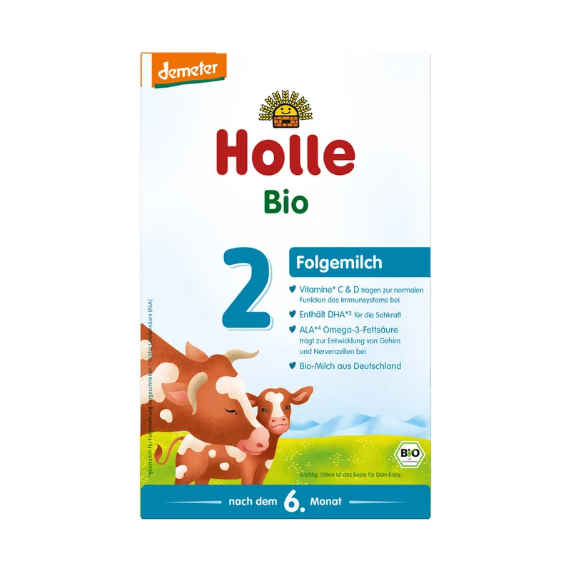 Biodynamisk Tilskudsblanding 2 Komælk - 400G - Holle