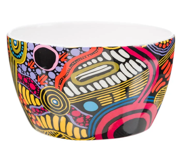 Round Bowl - Artwork by Justin Butler