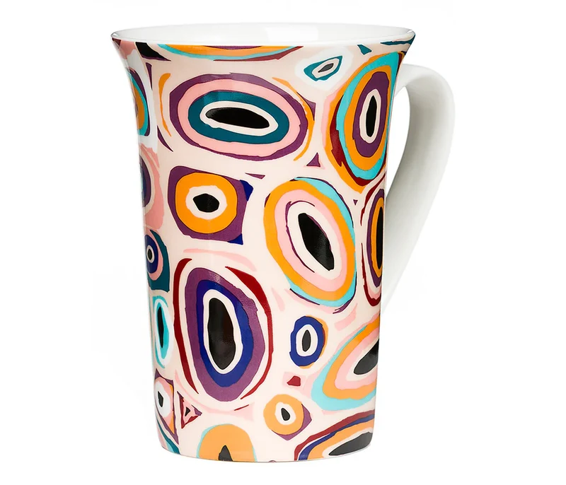 V Shape Mug - Artwork by Gladys Kuru Bidu