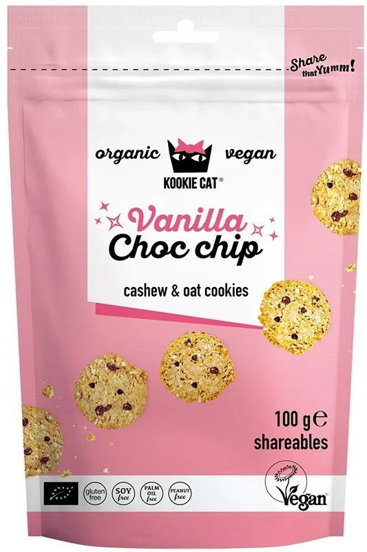 Minikex med vanilj- och chokladchips, 100 g