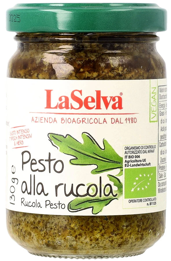 Økologisk Pesto Rucola Pesto alla Rucola - 130G - La Selva