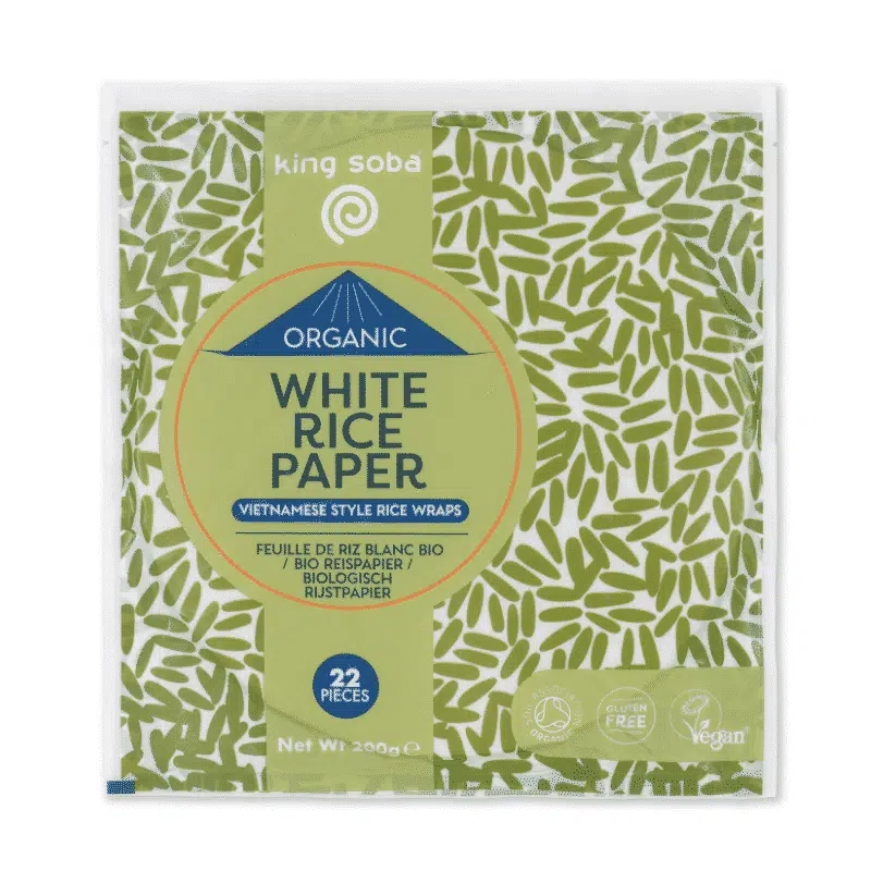 Økologisk Rispapir - 200G/22Ark - King Soba