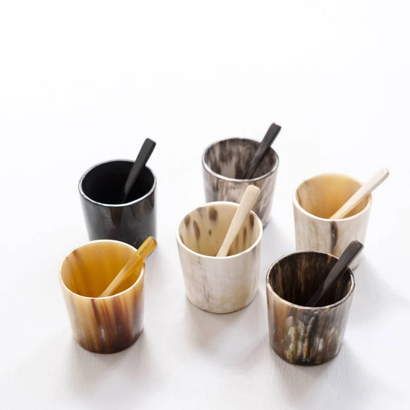 Handcrafted Polished Salt Cellar & Spoon