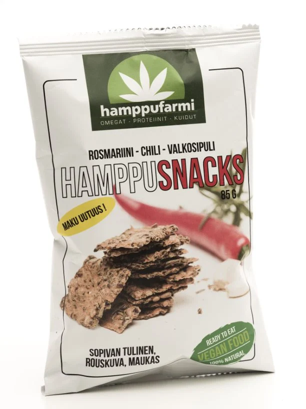 HampSnacks Rosmarin-Chili-Vitlök, 85 g