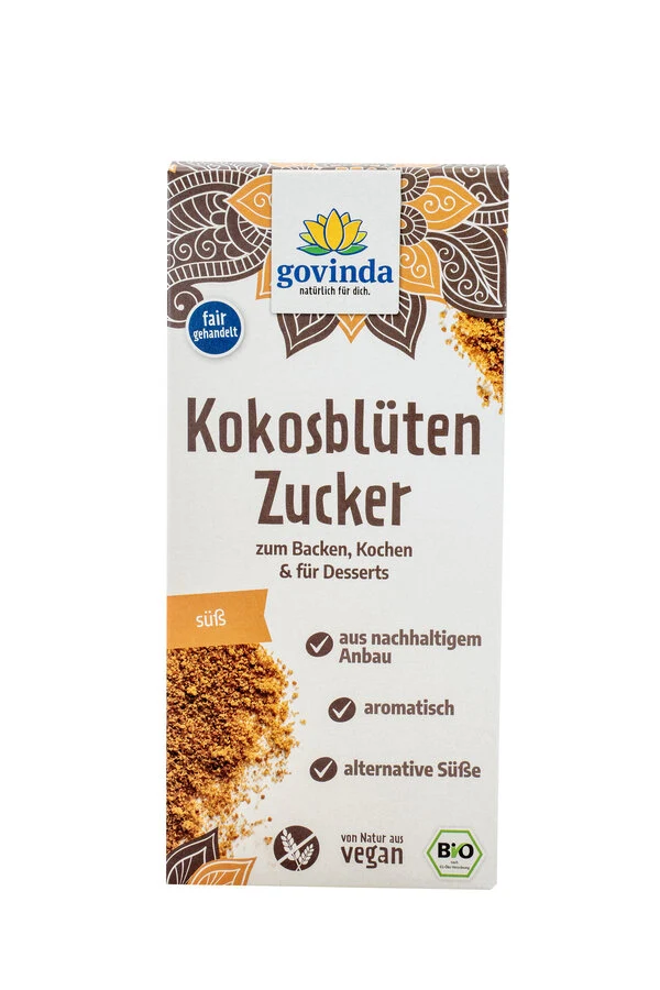 Økologisk Kokosblomstsukker - 400G - Govinda