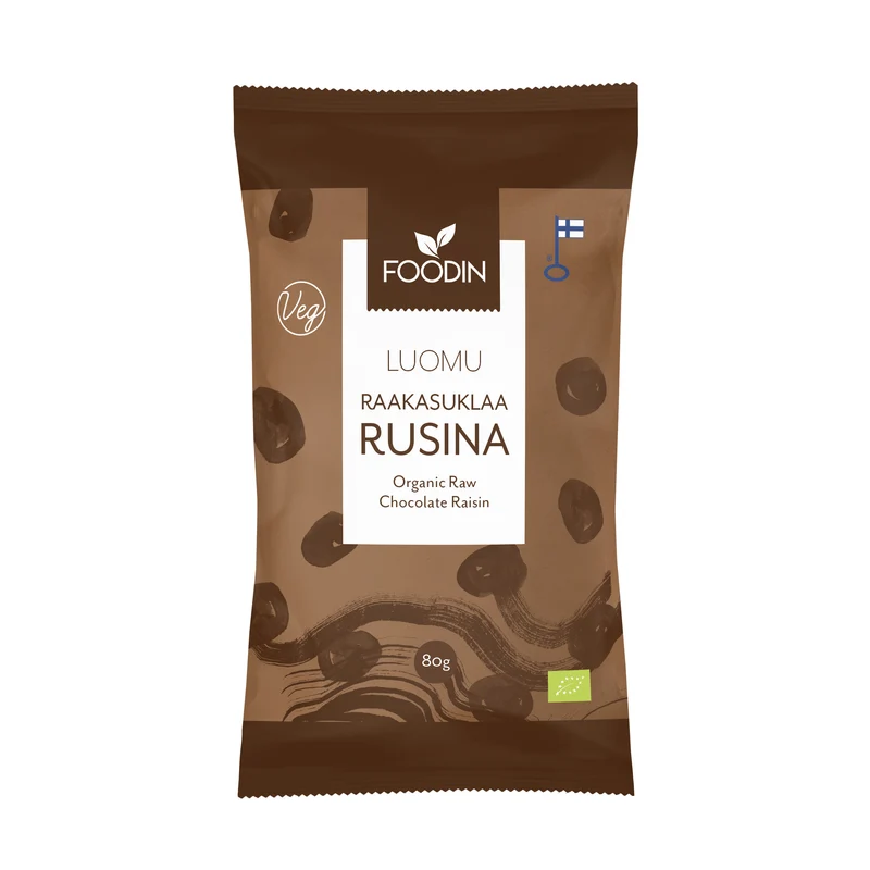 Råchokladdoppade russin, 80 g