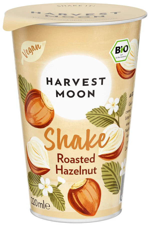 Økologisk Shake Roasted Hazelnut - 220G - Harvest Moon