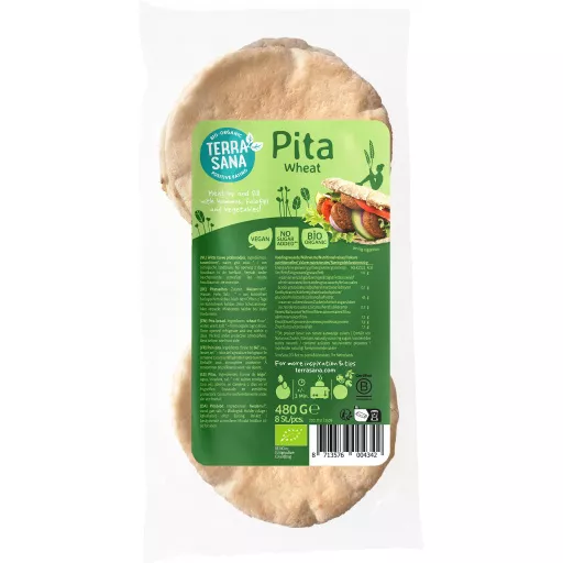 Økologiske Pita Brød - 480G - Terrasana