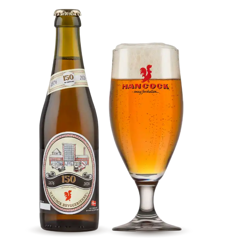 150 Års Jubilæums Øl 4,9% - 330ML - Hancock