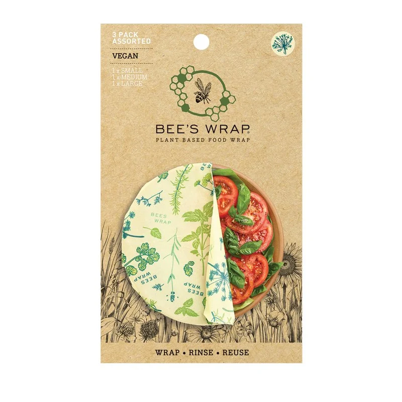 Bee's Wrap 3-pack Vegan Herb Garden