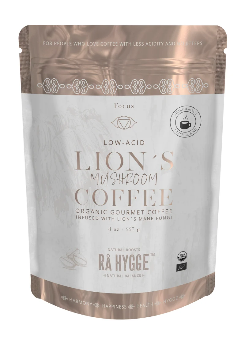 Lion's Mane kaffe - filtermald EKO, 227g