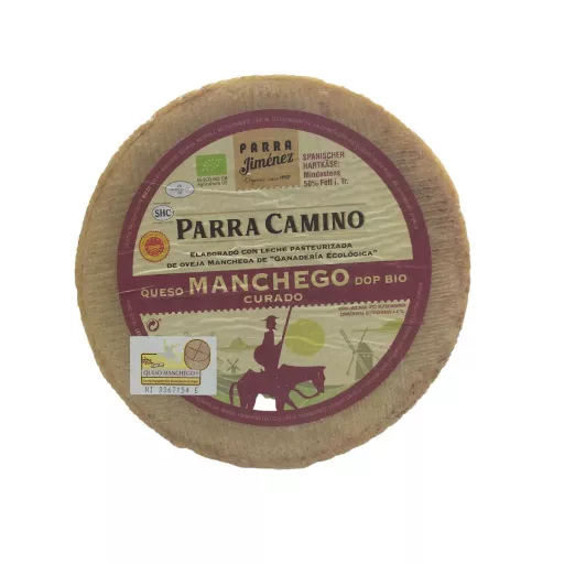 Økologisk Manchego DOP Curado, 53% - 100G - Öma