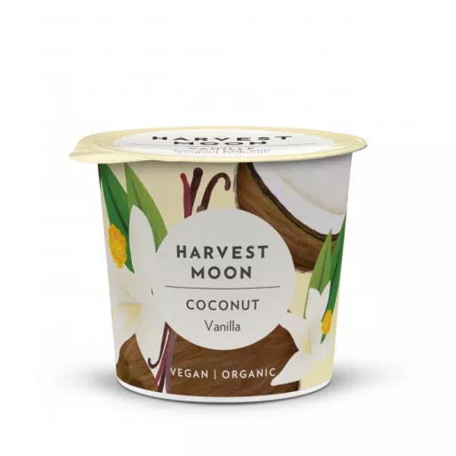 Økologisk Kokos Joghurt Vanilje - 275G - Harvest Moon