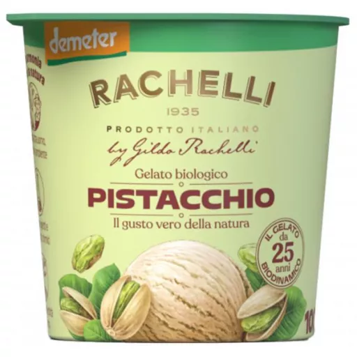 Biodynamisk Pistacie Gelato - 125ML - Rachelli