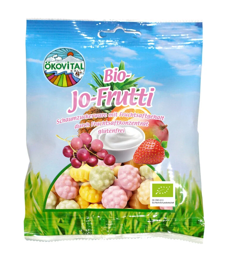 Økologiske Frugt Skumtoppe - 80G - Ökovital