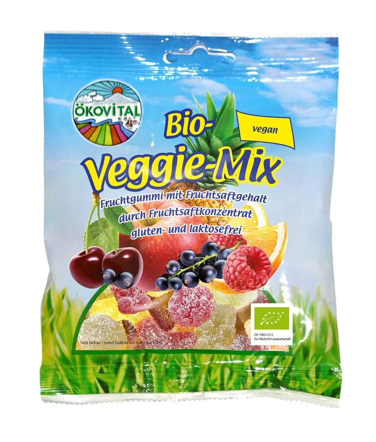 Økologisk Vegansk Mix - 80G - Ökovital
