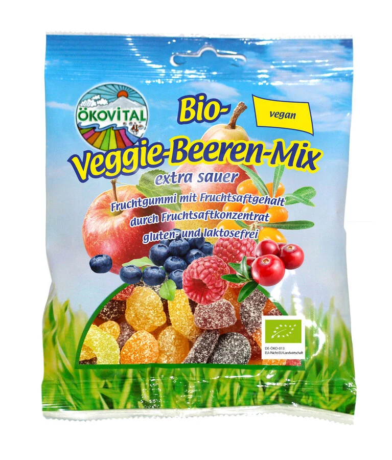Økologisk Vegansk Hjerte Mix - 80G - Ökovital