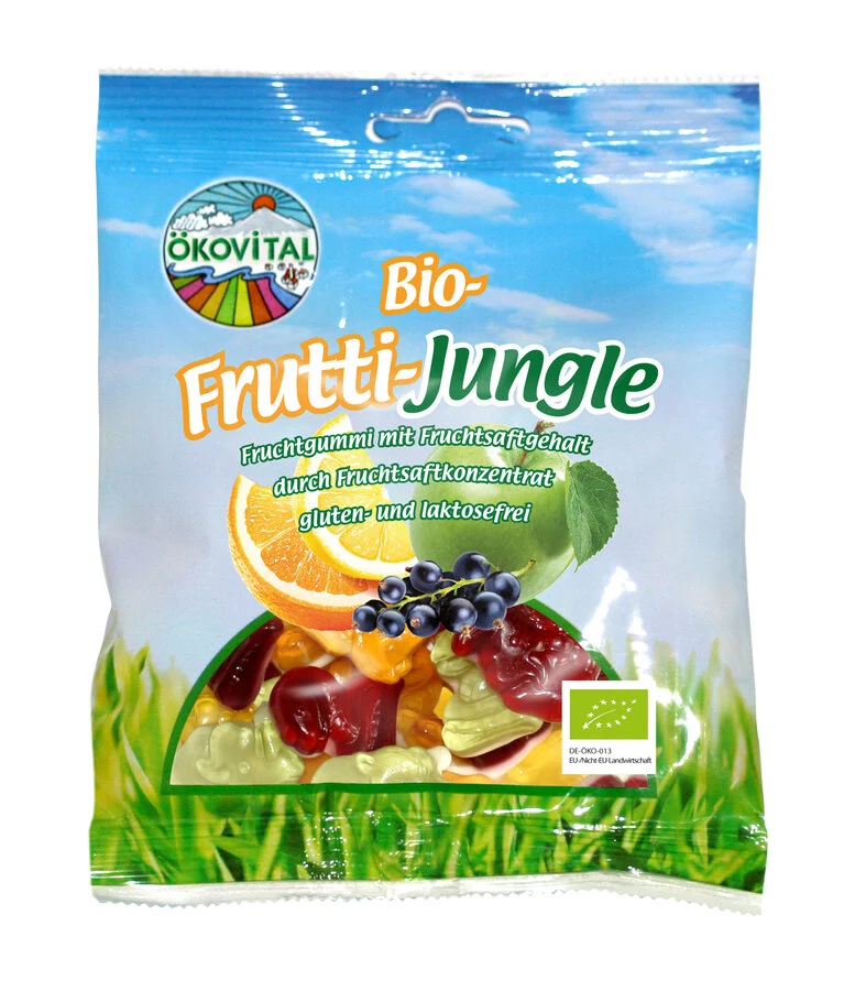 Økologiske Fruity Jungle - 80G - Ökovital