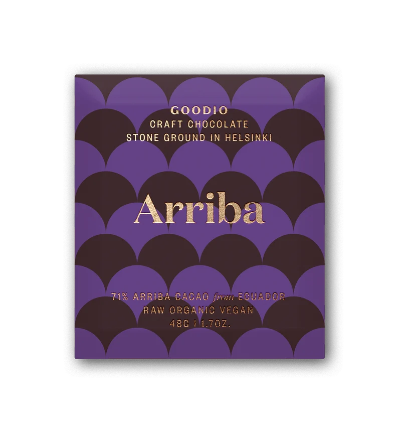 Ekologisk Råchoklad, Arriba, 48 g
