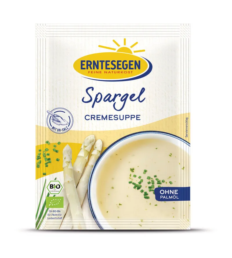 Økologisk Pulversuppe - Asparges Cremesuppe - 40G - Erntesegen