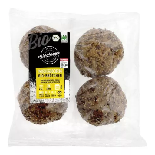 Økologiske Rugboller - 480G - Herzberger Bäckerei