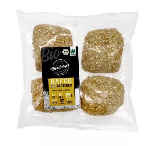 Økologiske Havreboller - 340G - Herzberger Bäckerei