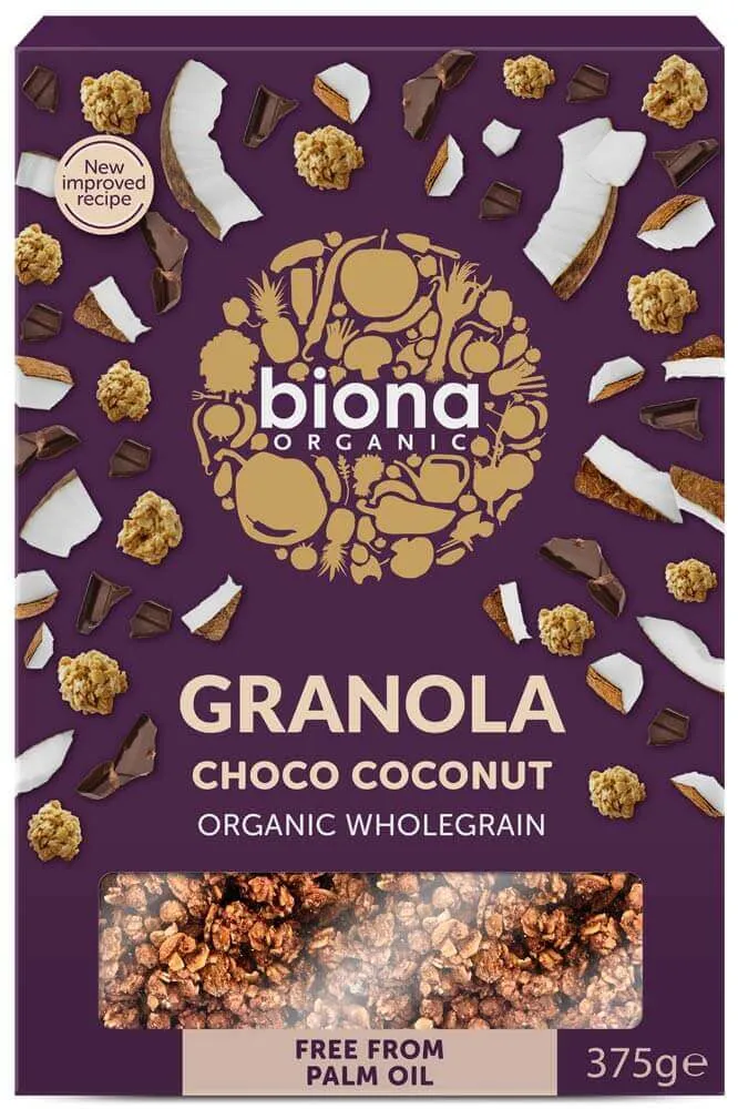 Choklad-kokos granola, 375 g