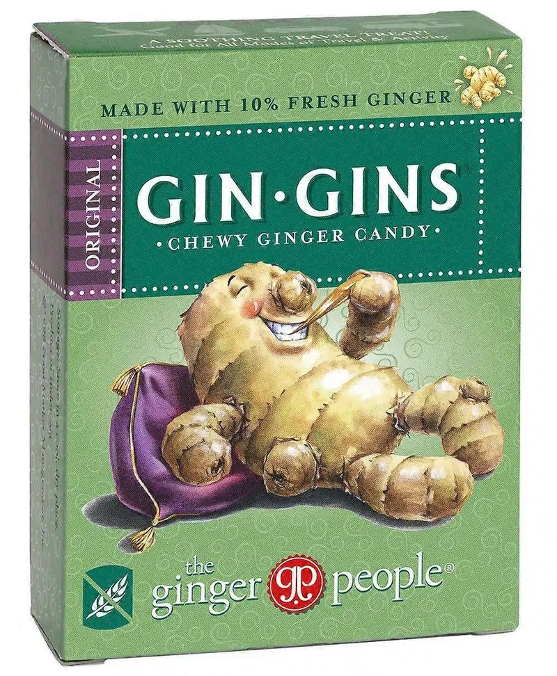 Ginger Chews Gin Gins Original Travel Pack - 42G - Ginger People
