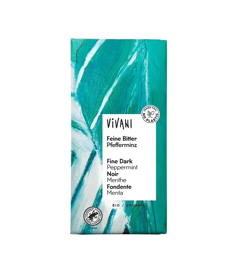 Mörk Choklad, mint, 100 g