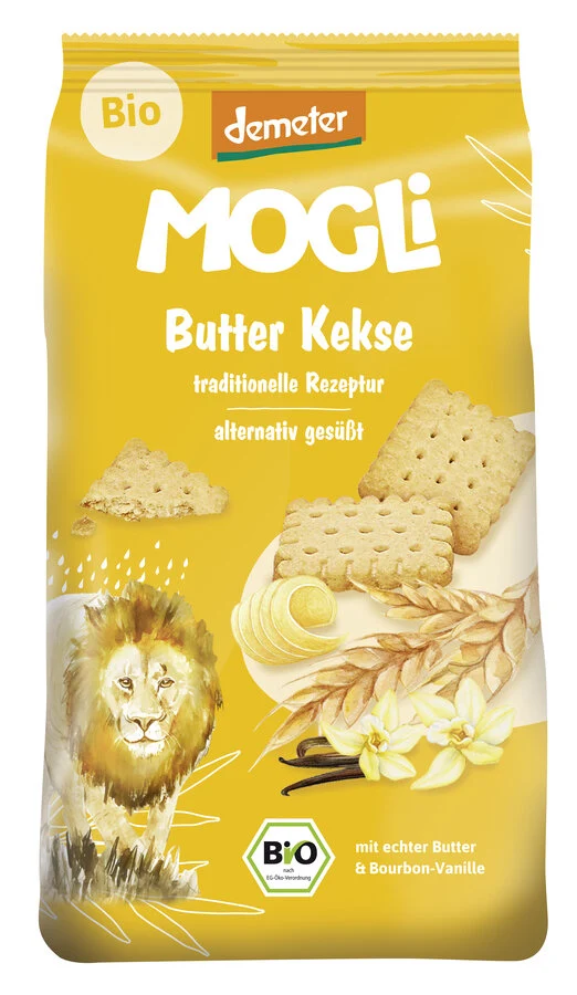 Biodynamiske Børne Smørkiks - 125G - Mogli