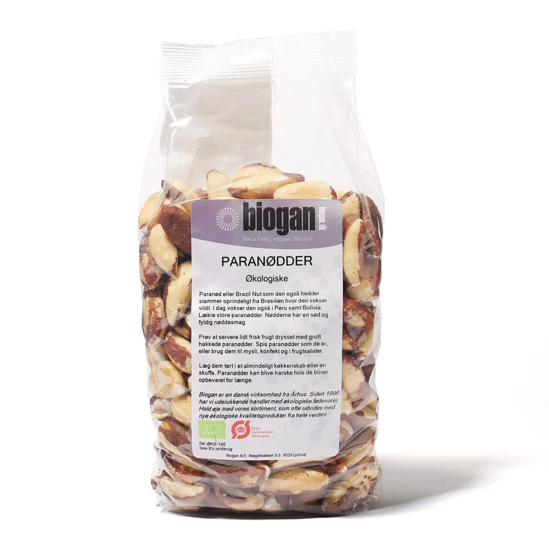Økologiske Paranødder - 400G - Biogan