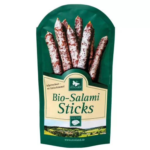 Økologiske Snack Salami - 70G - Ecoland