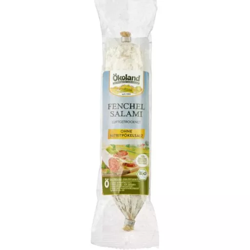 Økologisk Fennikel Spegepølse - 150G - Ökoland