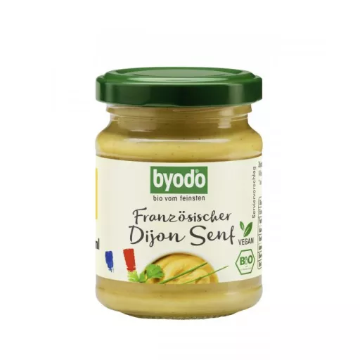 Økologisk Fransk Dijon Sennep - 125G - Byodo