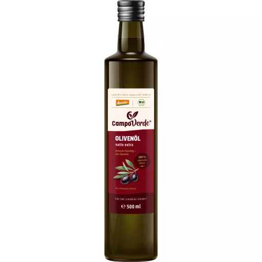 Biodynamisk Ekstra Jomfru Olivenolie - 500ML - Campo Verde