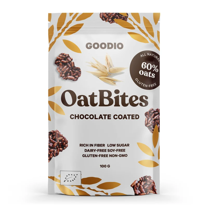 Oat bites, chokladdoppade, 100 g