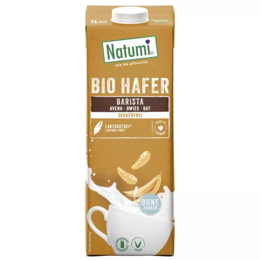 Økologisk Havredrik - Uden tilsat sukker - 1L - Natumi